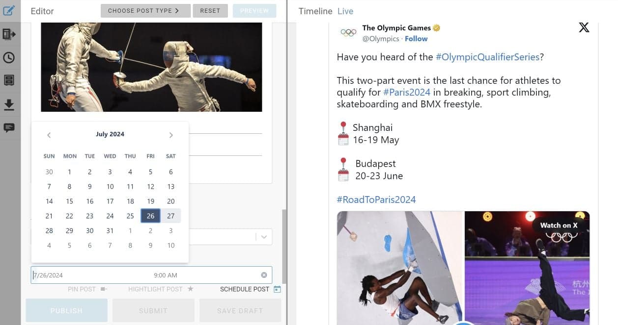 Olympics live blog coverage