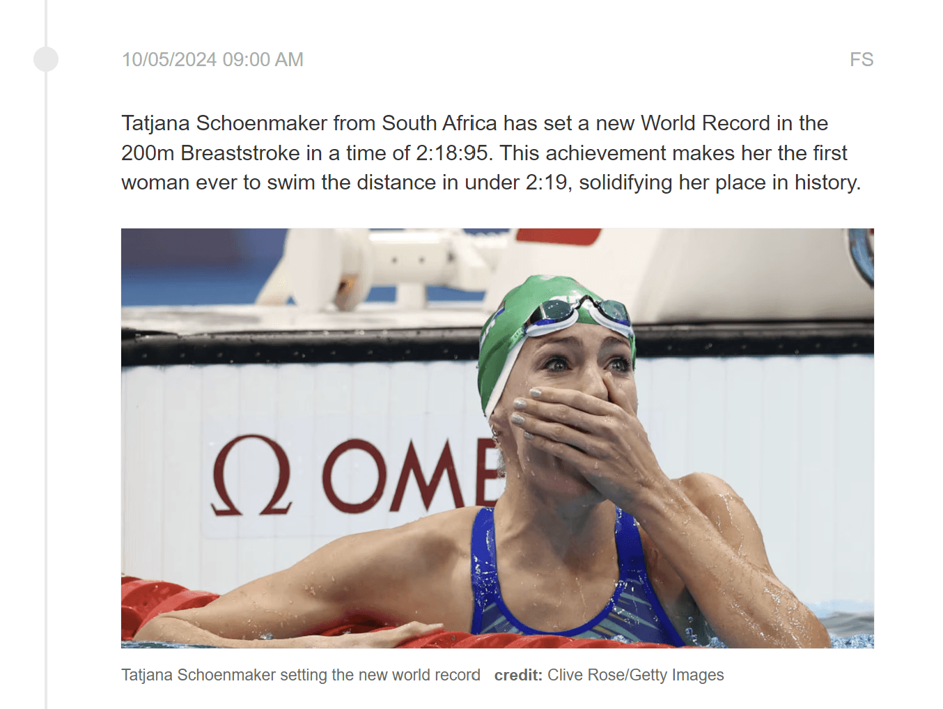Olympics key moments live blog