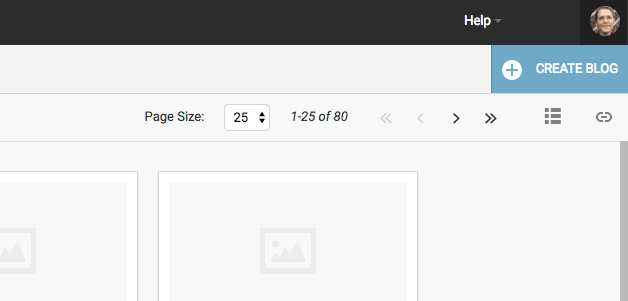 Create a live blog