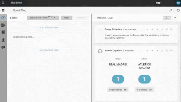 4 Features to Cover Sports Like a Champion with Live Blog
