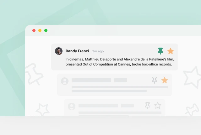 Pin and highlight feature in Live Blog for breaking news